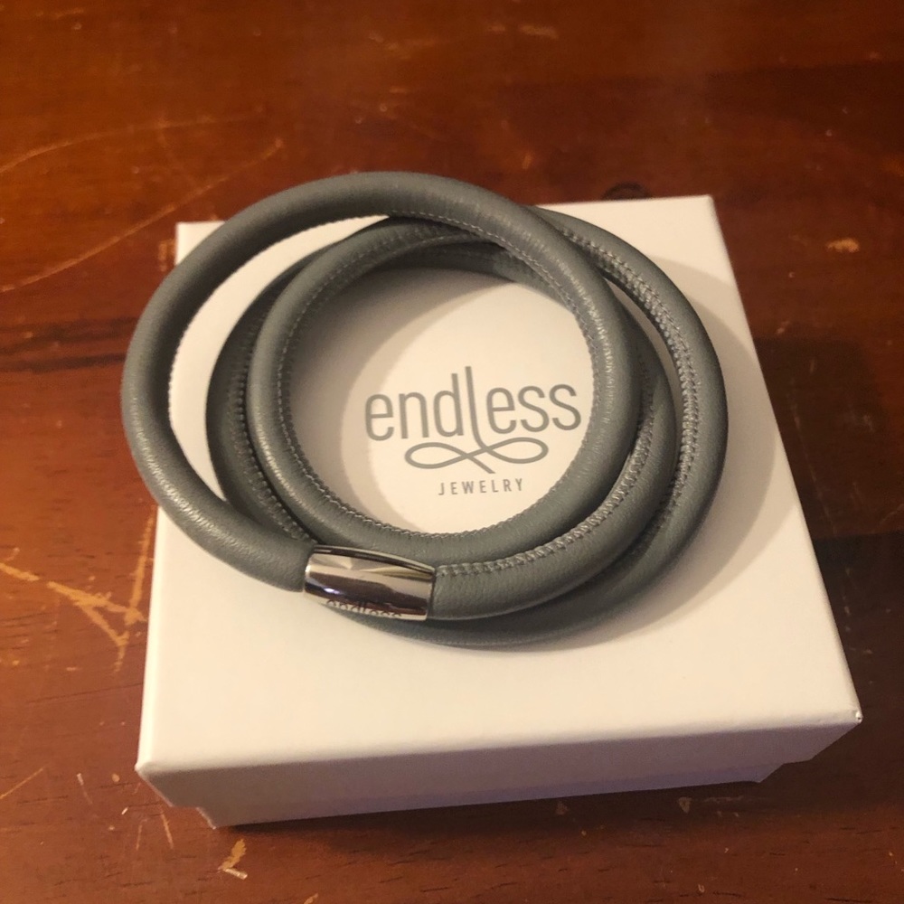 Leather wrap bracelet